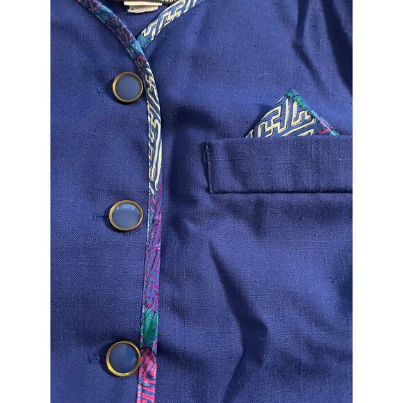 Vtg. Damon Dress blazer/Jacket MADE IN USA Sz 24 - Picture 3 of 9